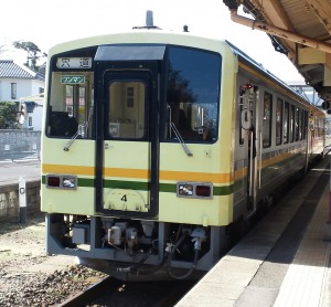 140303木次線・普通・宍道行き(宍道駅)