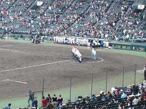 20140325甲子園 大島vs龍谷大平安 平安勝利で校歌